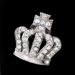 ラペルピン クリスタルグレースCROWN(BXクラウン)