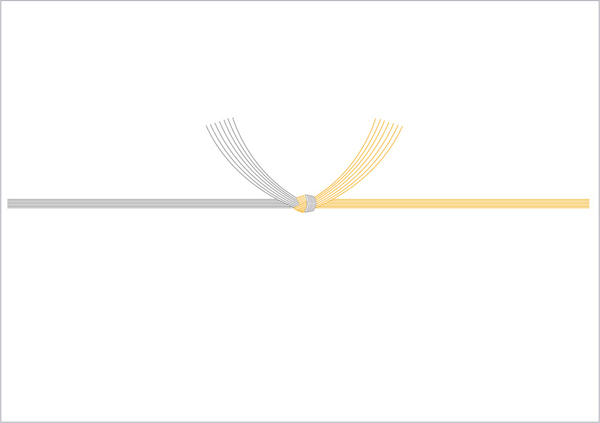 黄白５本結びきり